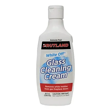 Rutland White Off 565 Glass Cleaning Cream, Paste, Off-White/Tan, Slight Alcohol, 8 fl-oz, Bottle