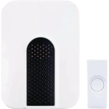 HeathZenith Heath Zenith Plug-In White Wireless Door Chime Kit
