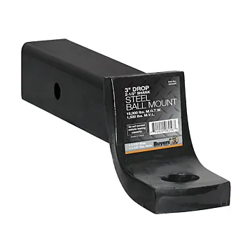 Buyers Products 15000 lb 1-1/4 in 3 in Heavy Duty Ball Mount