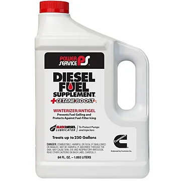 Power Service 1064-06 Diesel Fuel Supplement Plus Cetane Boost, 64 oz