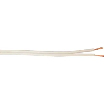 Coleman Cable 18/2 White Lamp Cord