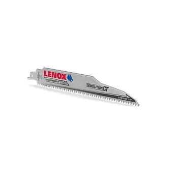 Lenox LENOX 9" x 1" Demolition CT Reciprocating Saw Blades