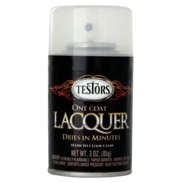 Rustoleum Testors Lacquer Spray Paint (Gloss - Clear) 3 oz
