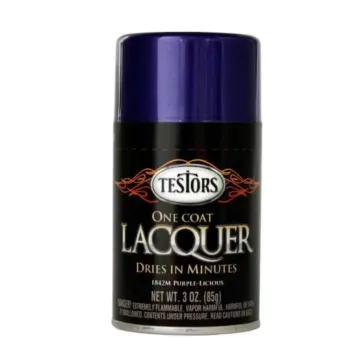 Rustoleum Testors Lacquer Spray Paint (Gloss - Purplelicious) 3 oz