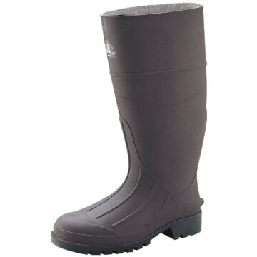 Servus Men's PVC Rubber Work Boot (Brown) Size 12