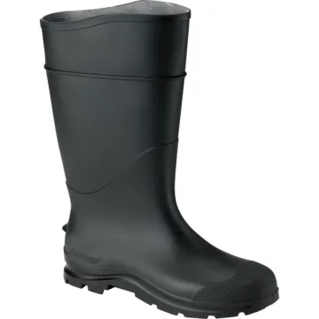 Servus Men's PVC Rubber Work Boot (Black) Size 8