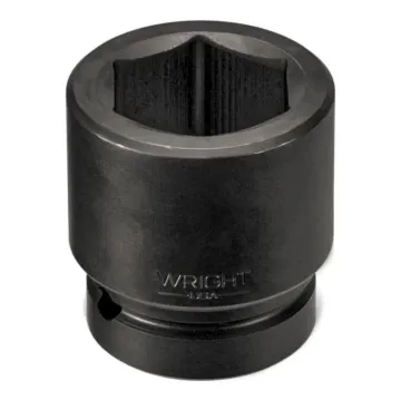 3/4" Drive 6 Point Standard Metric Impact Socket 