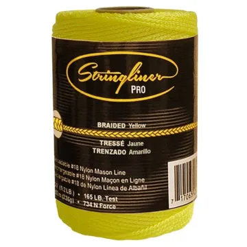 #18 Braided Pro Mason's Line Replacement Roll (Yellow)