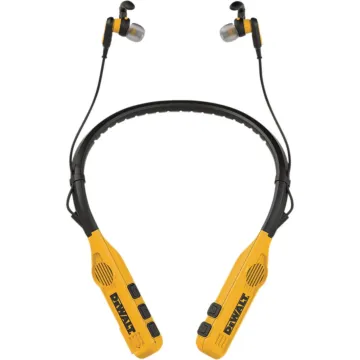 Dewalt Bluetooth Jobsite Pro Max Neckband Earphones w/ Speakers