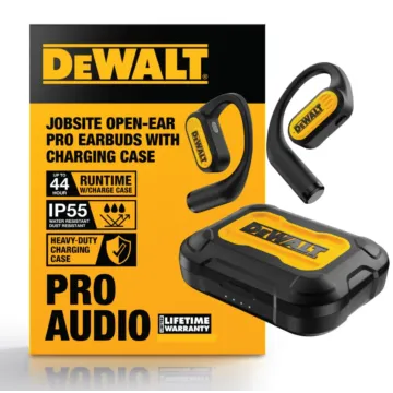 DEWALT Jobsite Open-Ear Pro Earbuds