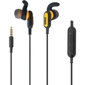 DEWALT Jobsite Earphones Lightning