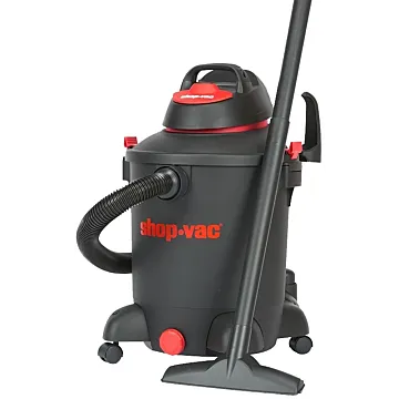 Shop-Vac 5982105 Wet/Dry Vacuum, 10 gal Vacuum, 70 cfm Air, Cartridge, Dry, Foam Sleeve Filter, 5.5 hp, 120 VAC
