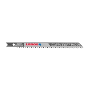 Lenox LENOX U-Shank Clean Wood Cutting Jig Saw Blade, 4" X 5/16" 10 Tpi, 3 Pack