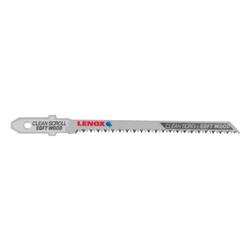 Lenox LENOX T-Shank Scroll Cutting Jig Saw Blade, 3 1/2" X 7/32" 20 Tpi, 3 Pack