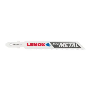 Lenox LENOX T-Shank Medium Metal Cutting Jig Saw Blade, 3 5/8" X 3/8" 18 Tpi, 3 Pack
