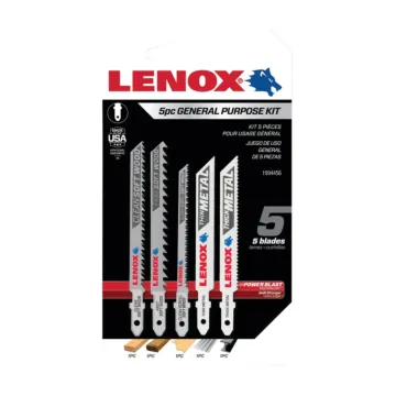 Lenox T-Shank General Purpose Jig Saw Blade Assortment (5pc)