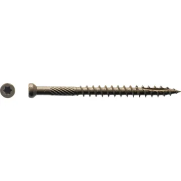 Finish Screw, Exterior Bronze, 1 lb
