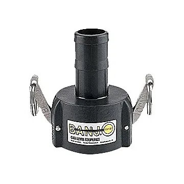 BANJO 2" Female Camlock x 1-1/2" Hose Barb