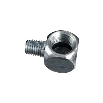 Lincoln Industrial 1/4-28 x 1/8 in MNPT x FNPT Pipe Thread Elbow Adapter