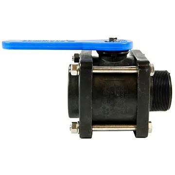 Norwesco 2 in MNPT x FNPT Connection Type Full Port Type Compact Bolted Ball Valve