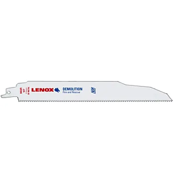 Lenox LENOX Demolition Reciprocating Saw Blade With Power Blast Technology, Bi-Metal, 9-Inch, 10 Tpi, 5/Pk
