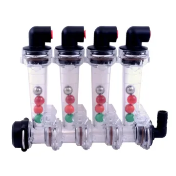 Wilger 1/4 in Tubing 4-Row Flow Indicator