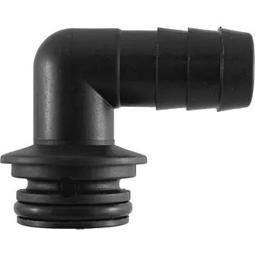 Wilger 3/4 in 90 deg Barb Viton Seal Flow Indicator