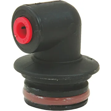 Wilger 1/4 in ORS Male x Push in Tube 90 deg Elbow