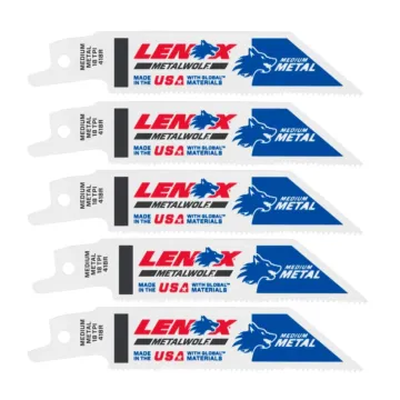 Lenox LENOX METALWOLF WAVE EDGE Reciprocating Saw Blades 18 TPI 102 x 19 x 0.9 mm 5/PK