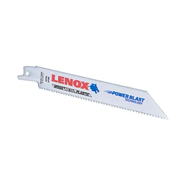 Lenox LENOX MULTIWOLF WAVE EDGE Reciprocating Saw Blades 10 TPI 152 x 19 x 0.9 mm 5/PK