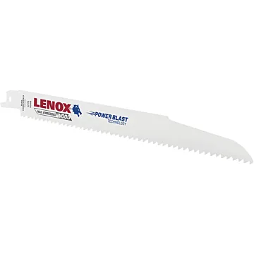 Lenox LENOX LUMBERWOLF Reciprocating Saw Blades 6 TPI 229 x 19 x 1.3 mm 5/PK