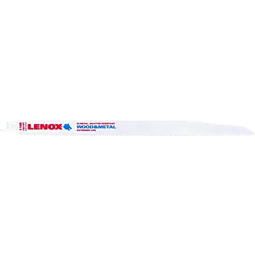 Lenox LENOX 12 In. General Purpose Bi-Metal Reciprocating Saw Blades With 10/14 Tpi (5 Pk)