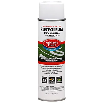 Rust-Oleum Industrial Choice AF1600 Athletic Field Striping Paint (White) 17 oz
