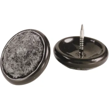 Do it 1 In. Round Nail on Furniture Glide (4pk)
