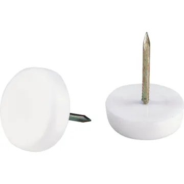 Do it 3/4 In. Plastic Round Nail on Furniture Glide (4pk)