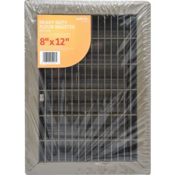 SELKIRK Steel Floor Register - 8 in. x 12 in.
