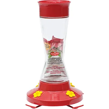 Perky-Pet Glass No-Drip Hummingbird Feeder - 16 oz