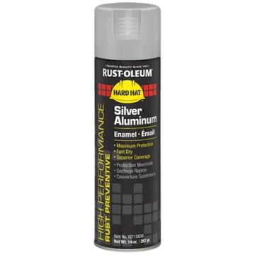 Rust-Oleum High Performance V2100 Enamel Spray Paint (Metallic - Silver Aluminum) 15 oz