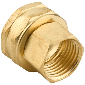 Midland Industries 3/4 X 1/2 FEMALE GARDEN HOSE X FIP SWIVEL ADAPTER AB1953