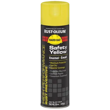 Rust-Oleum High Performance V2100 Enamel Spray Paint (Safety Yellow) 15 oz
