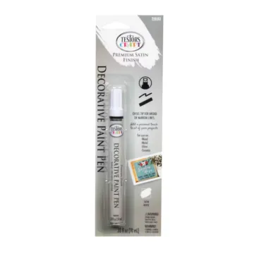 Rustoleum Testors Oil-based Pre-Tinted Paint Pen (Satin - White)