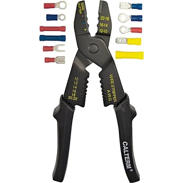 CALTERM Terminal and Crimping Tool Kit (100pc)
