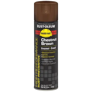 Rust-Oleum High Performance V2100 Enamel Spray Paint (Chestnut Brown) 15 oz