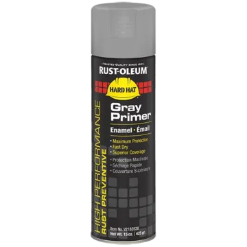 Rust-Oleum High Performance V2100 Enamel Spray Primer (Gray) 15 oz