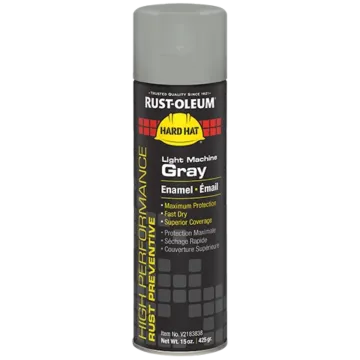 Rust-Oleum High Performance V2100 Enamel Spray Paint (Light Machine Gray) 15 oz