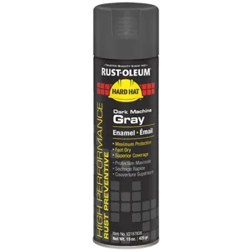 Rust-Oleum High Performance V2100 Enamel Spray Paint (Dark Machine Gray) 15 oz