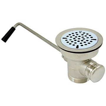 Krowne 2 in Inlet x 1-1/4 in Outlet MNPS Waste Drain