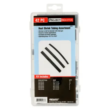 Midwest Fastener Heat Shrink Tube Kit 42pc Bl