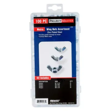 Midwest Fastener ProjectMaster Metric Wing Nut 100pc Kit