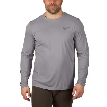WORKSKIN™ Lightweight Long Sleeve Performance Shirt (Gray)